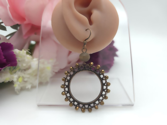 Boho Stil Ohrringe Vintage Ornament